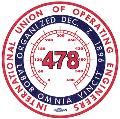 Operating Engineers Local 478 Endorsement